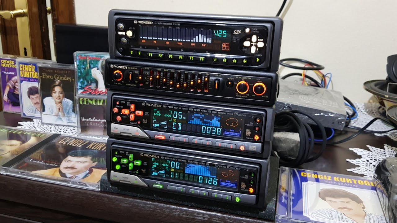 Resital Pioneer Nostalji Vintage Old Seri  KEH-8600R  DEH-P835R  EQ-6500