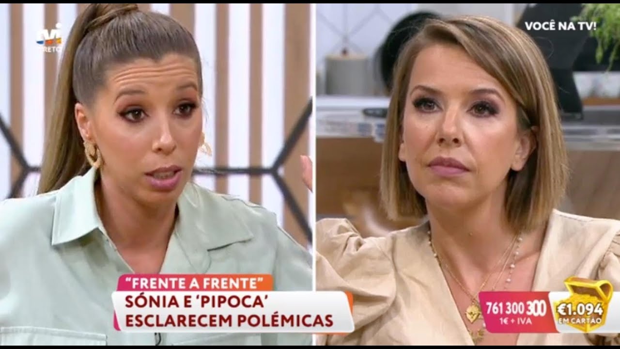 Sónia perde a calma com «Pipoca»: «Tu não criticas, tu humilhas!» | Você na TV!