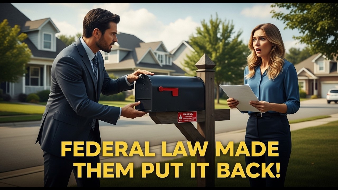 HOA Removed My Mailbox &mdash; Federal Law Made Them Put It Back