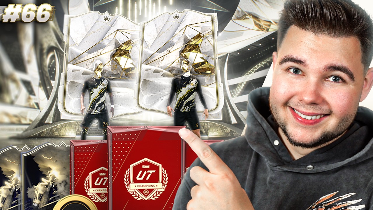 NOWE NAGRODY & DWIE PACZKI Z IKONĄ!! - FC24 Ultimate Team [#66]