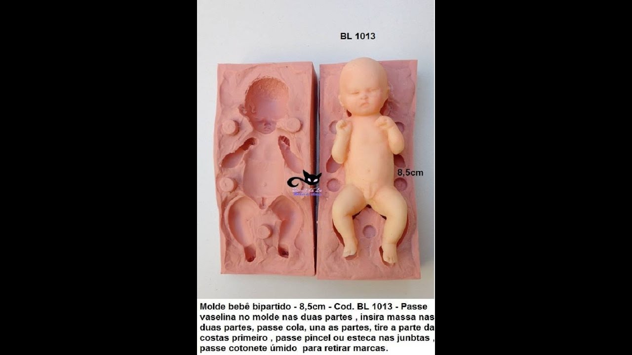 molde silicone bipartido bebê bl 1013 biscuitdalu