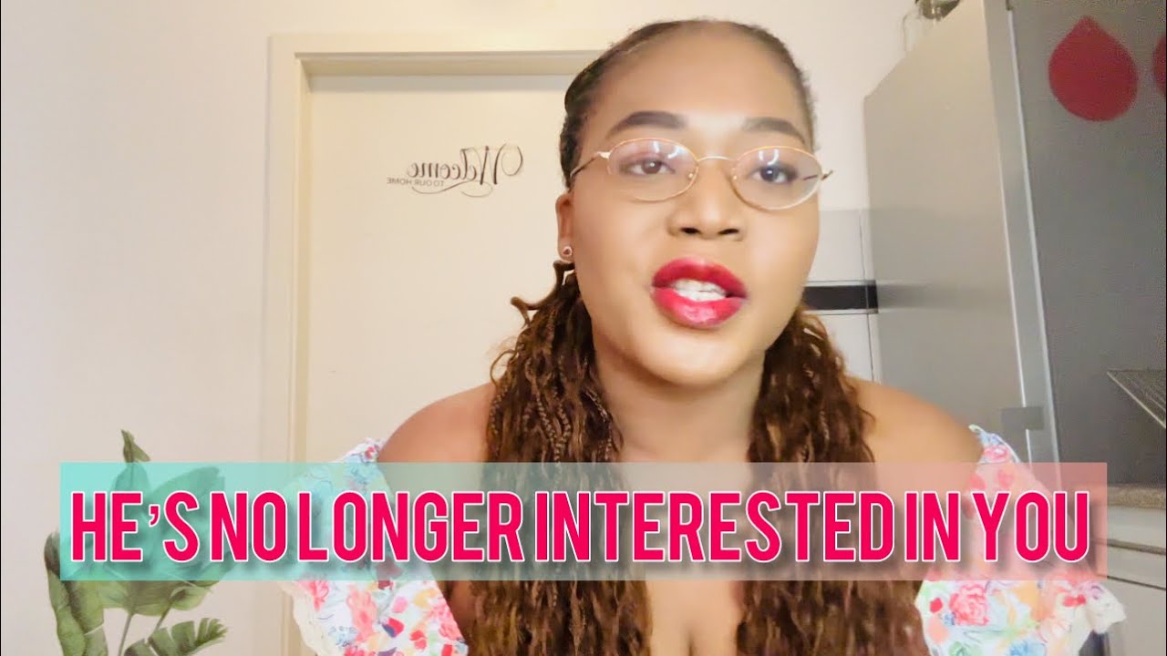5 signs that a man is no longer interested in you