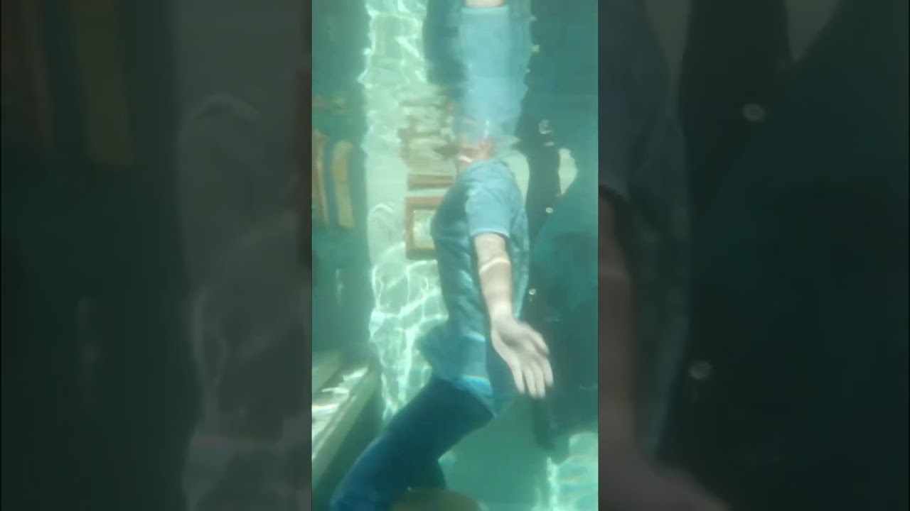 we built a fake room and dropped it in a pool (underwater music video behind the scenes)