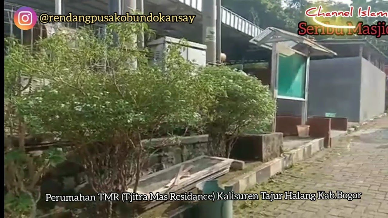 Masjid Asri di Kalisuren Tajur Halang Bogor | Sebelah Rumah Produksi Rendang Pusako Bundo Kansay