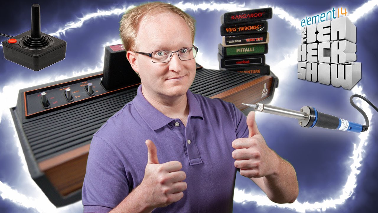 Ben Heck's Hand Soldered Portable Atari 2600
