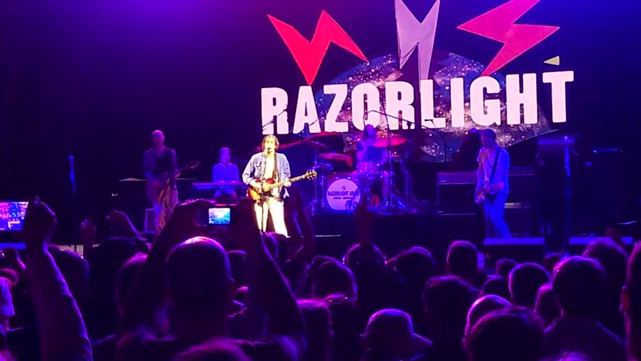 Razorlight  "America" live at The Castlefield Bowl Manchester 22/09/2021