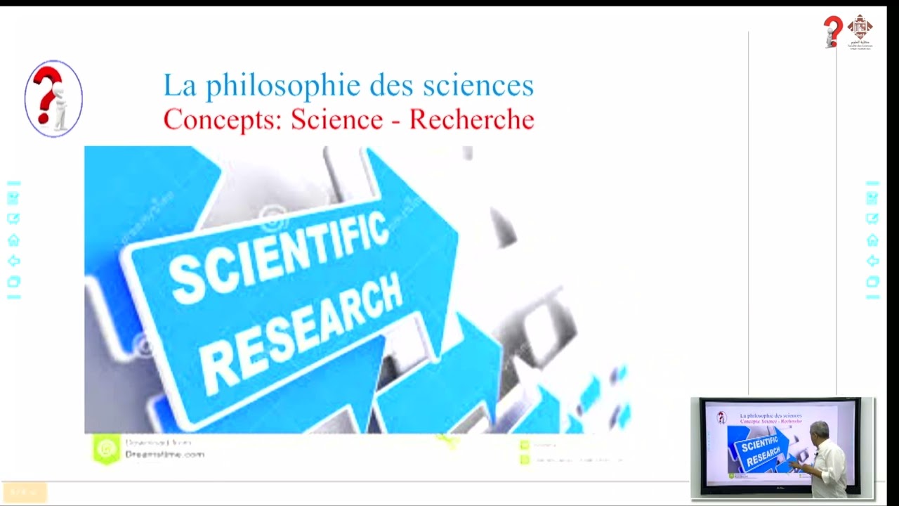 Philosophie de la sciences - Concepts recherche / science