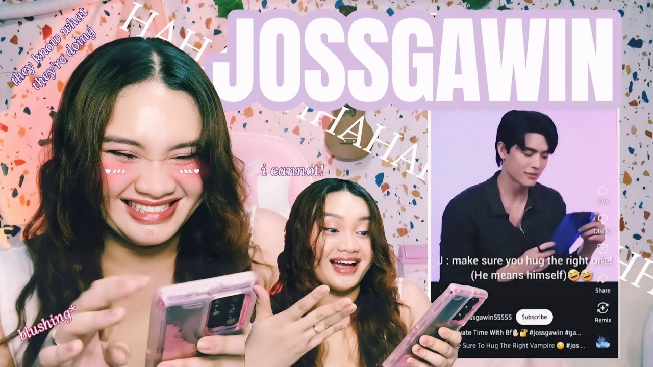 JOSSGAWIN СЛАДКИЕ И РЕВНИВЫЕ МОМЕНТЫ | Видеореакция (eng.sub)