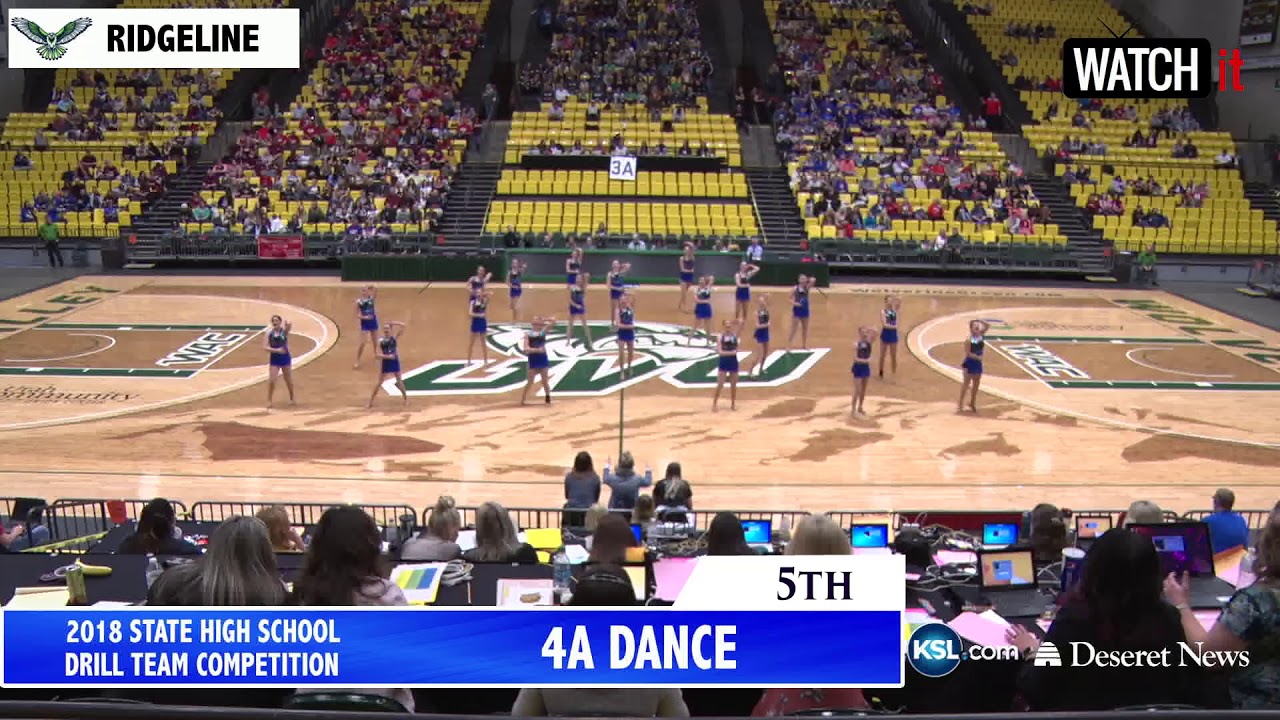 4A Ridgeline High School UHSAA Drill Team 2018