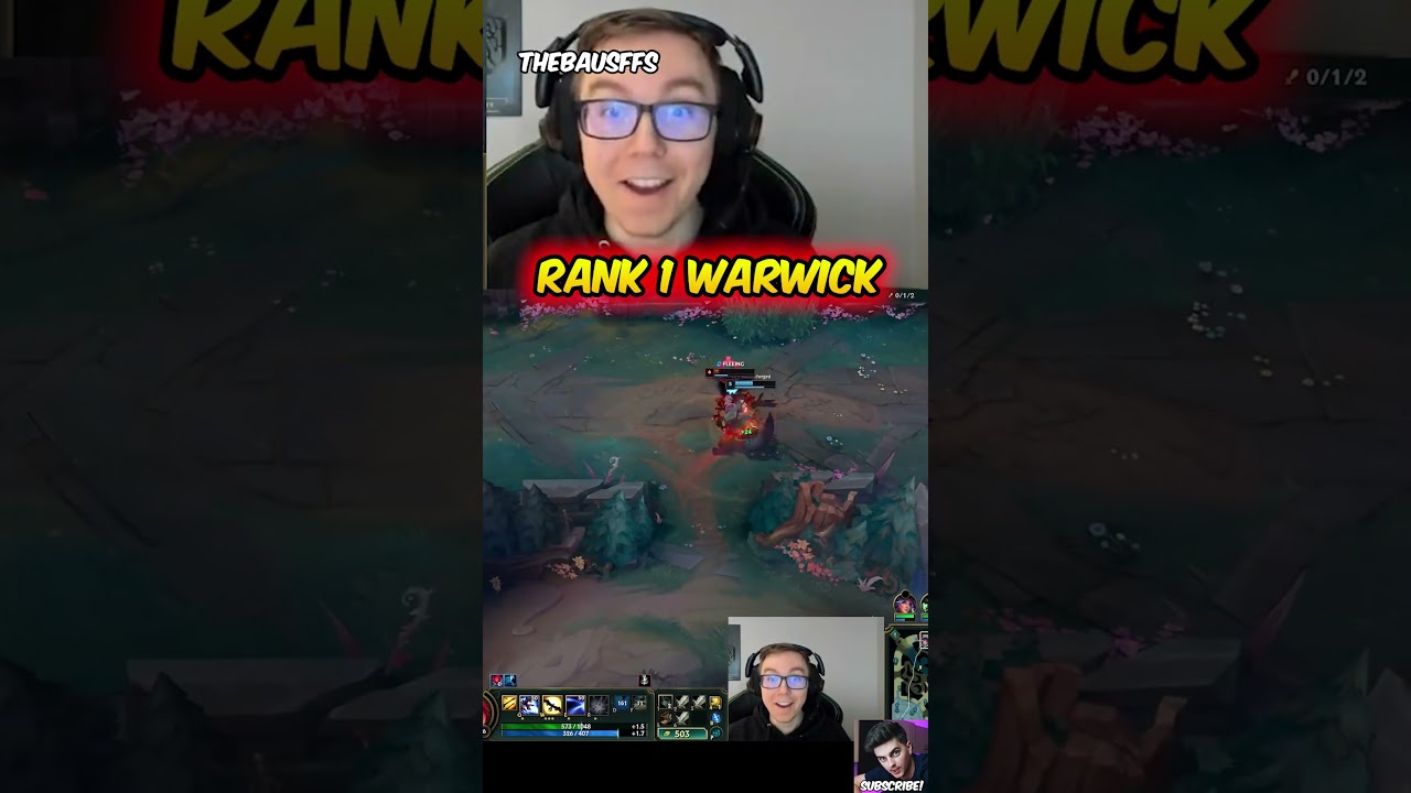 When Baus Met The Rank 1 Warwick... #leagueoflegends
