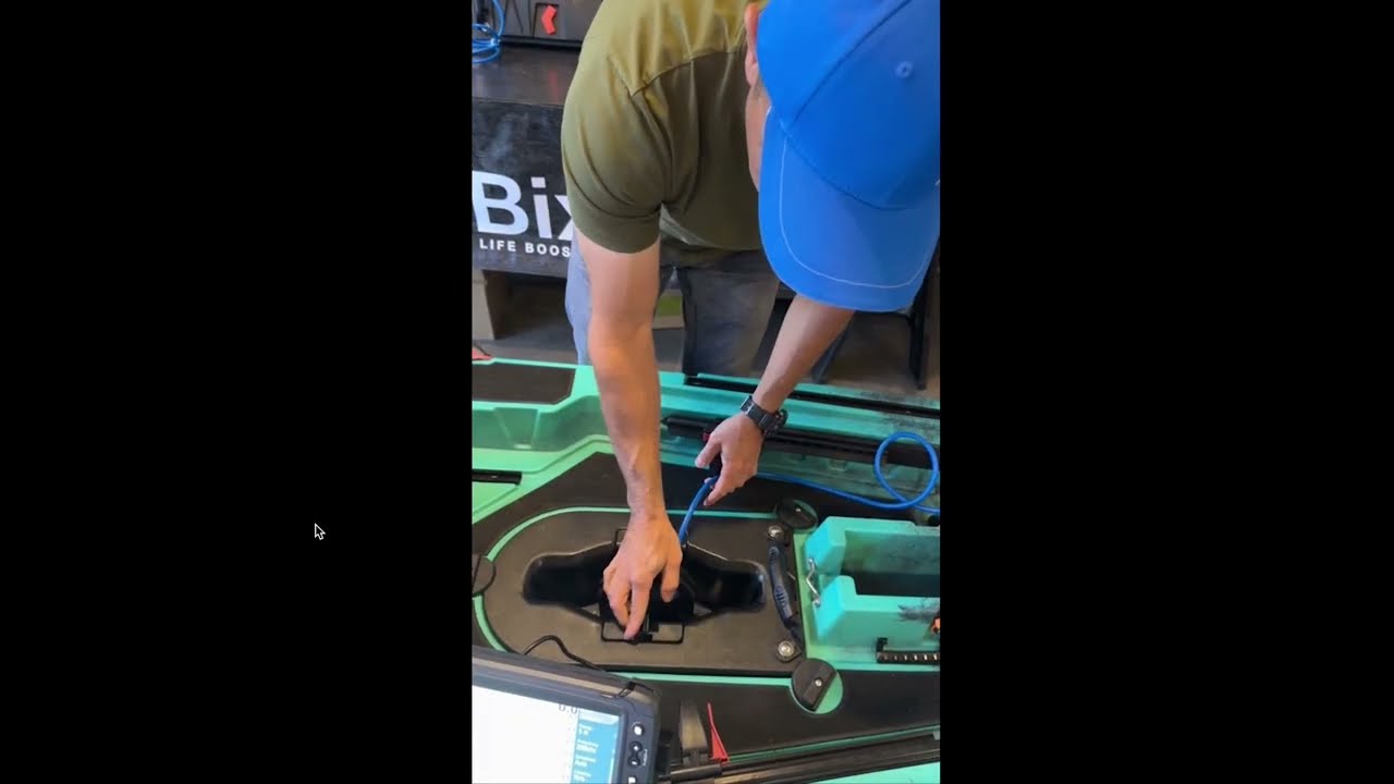 Vibe Shearwater fully outfitted with Bixpy products
