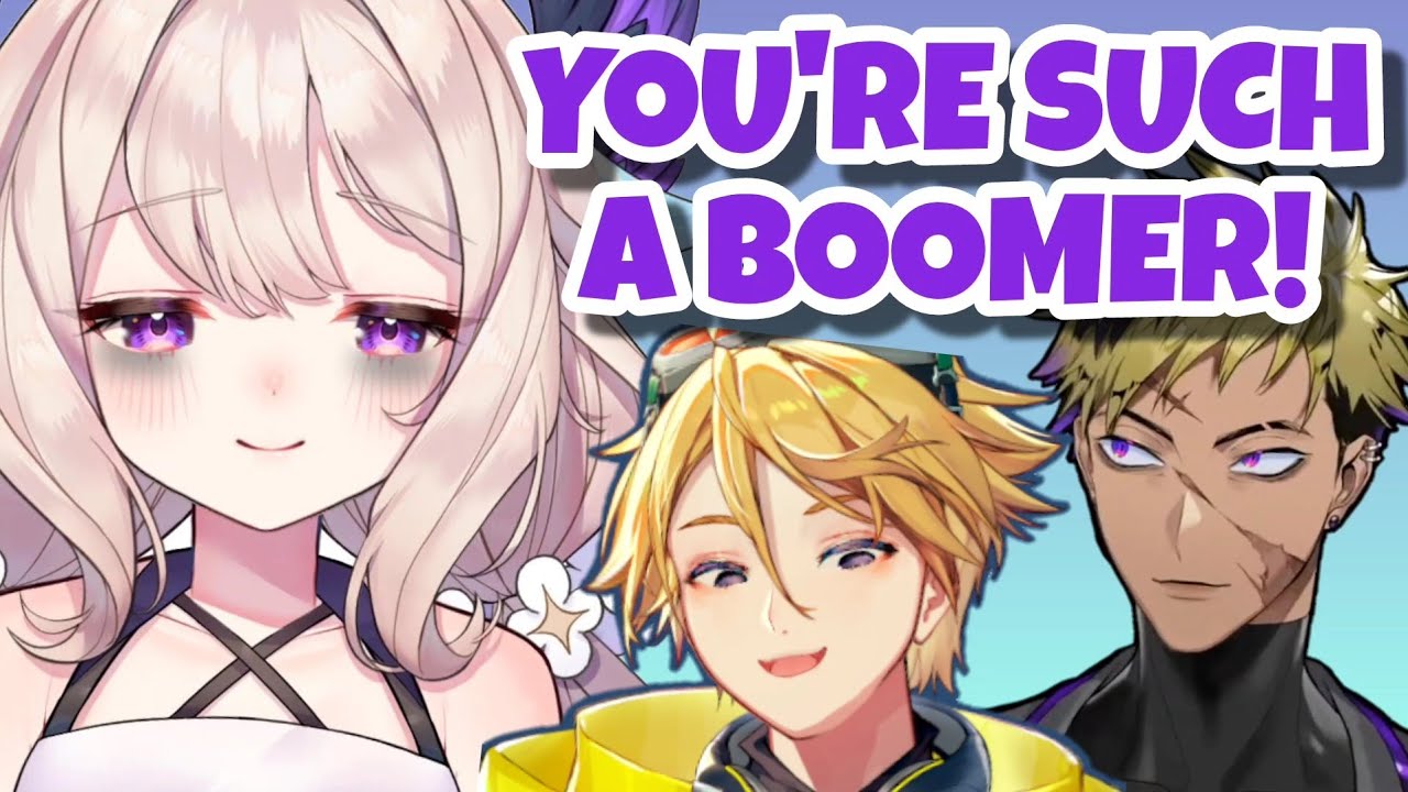 VANTACROW and WILSON teasing ENNA for being a boomer