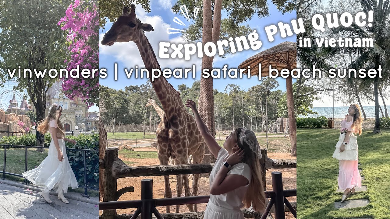 🇻🇳 VLOG: Phu Quoc Island Adventures ~ VinWonders, Safari & Sunset by the Beach | Juneth Gomez