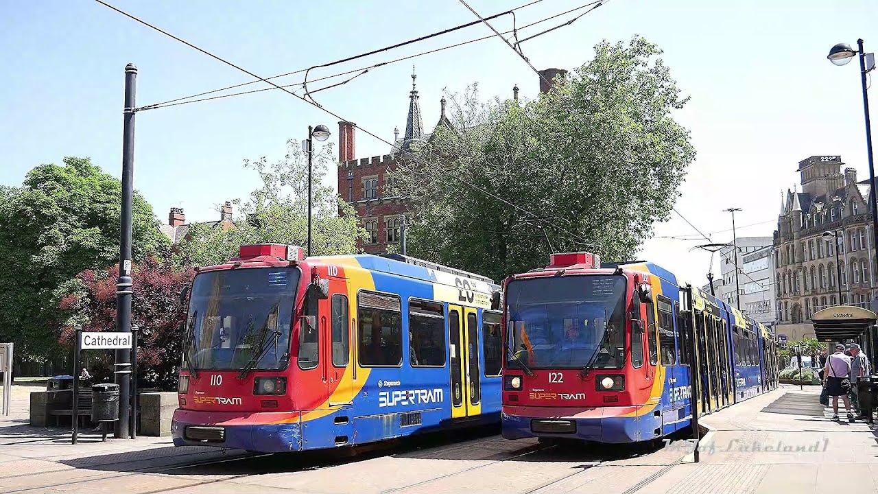 SuperTram (Sheffield, England 🇬🇧): 🟡Yellow Route - Middlewood to Meadowhall | 𝑭𝒖𝒍𝒍 𝑹𝒊𝒅𝒆