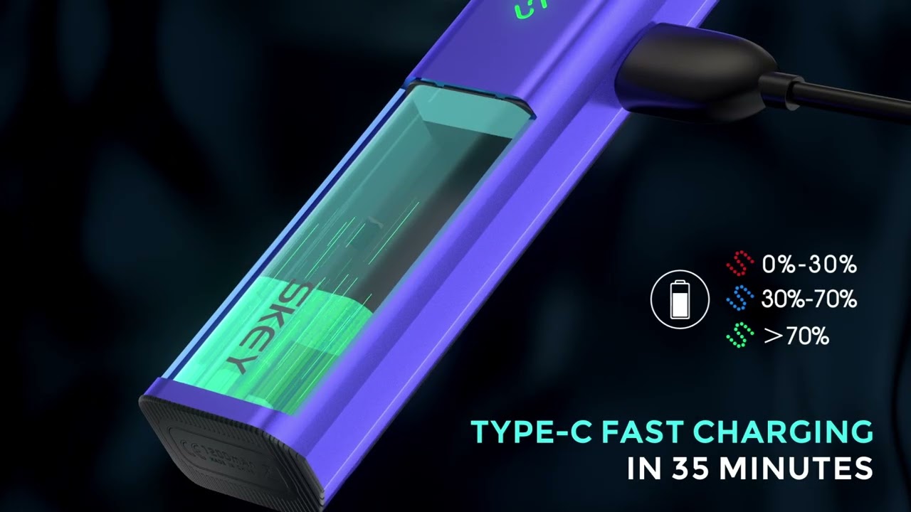 Wireless Charging V@pe Pod System