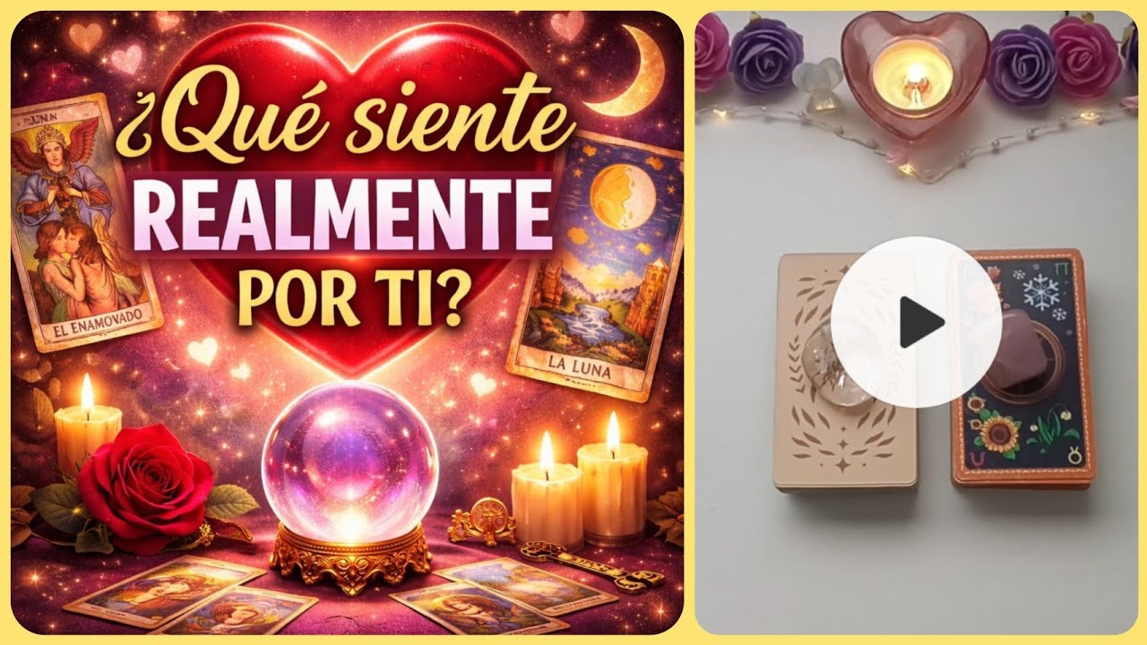 🔮💖¿Qué Siente Realmente por Ti? Avances + Confesiones 🥰 | Tarot Interactivo de Amor