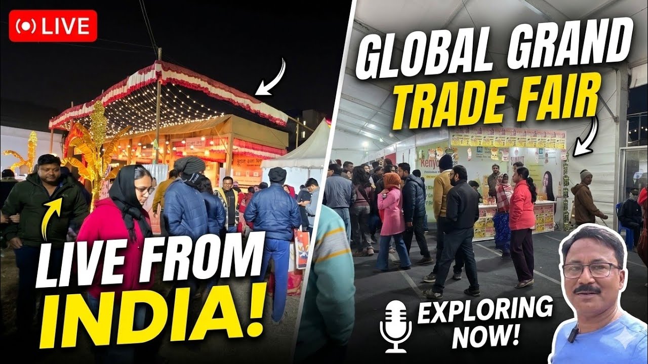 Live from India Global GRAND TRADE FAIR 2026 @durgapurcityofficial 
