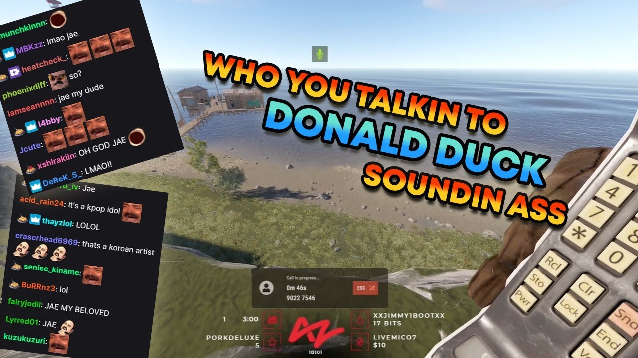 Tony's first interaction with eaJ (DAY6) in Rust | OTV Rust Server