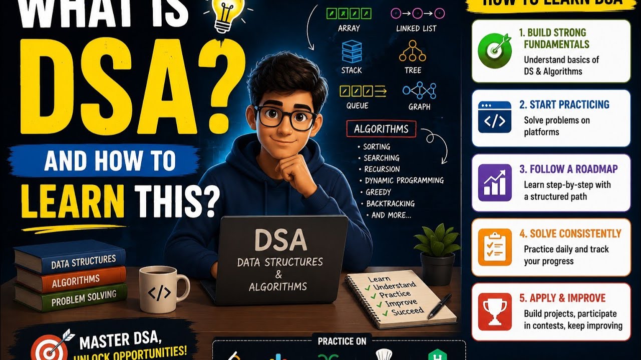 Understand DSA learning ways