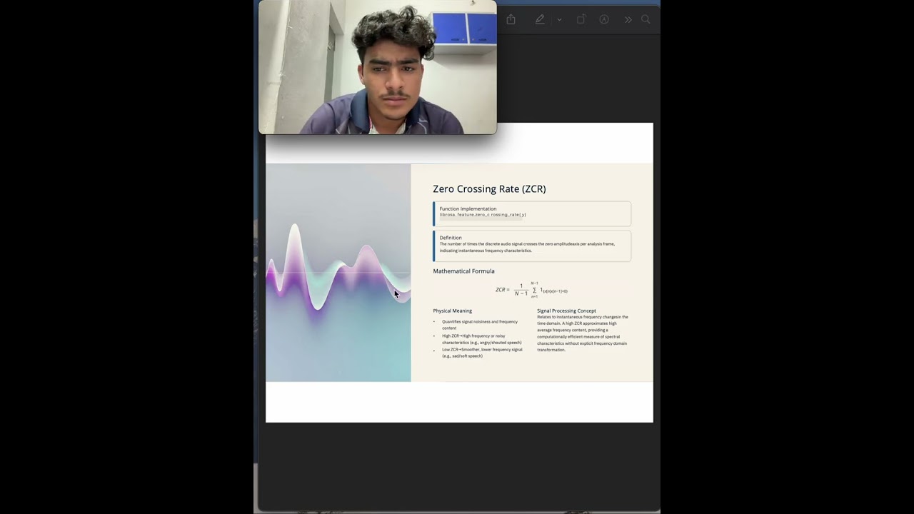 Speech Emotion Recognition System