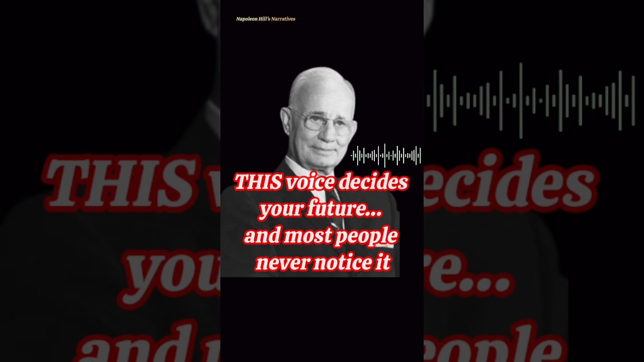 The INNER Voice That Controls Your Future | Napoleon Hill