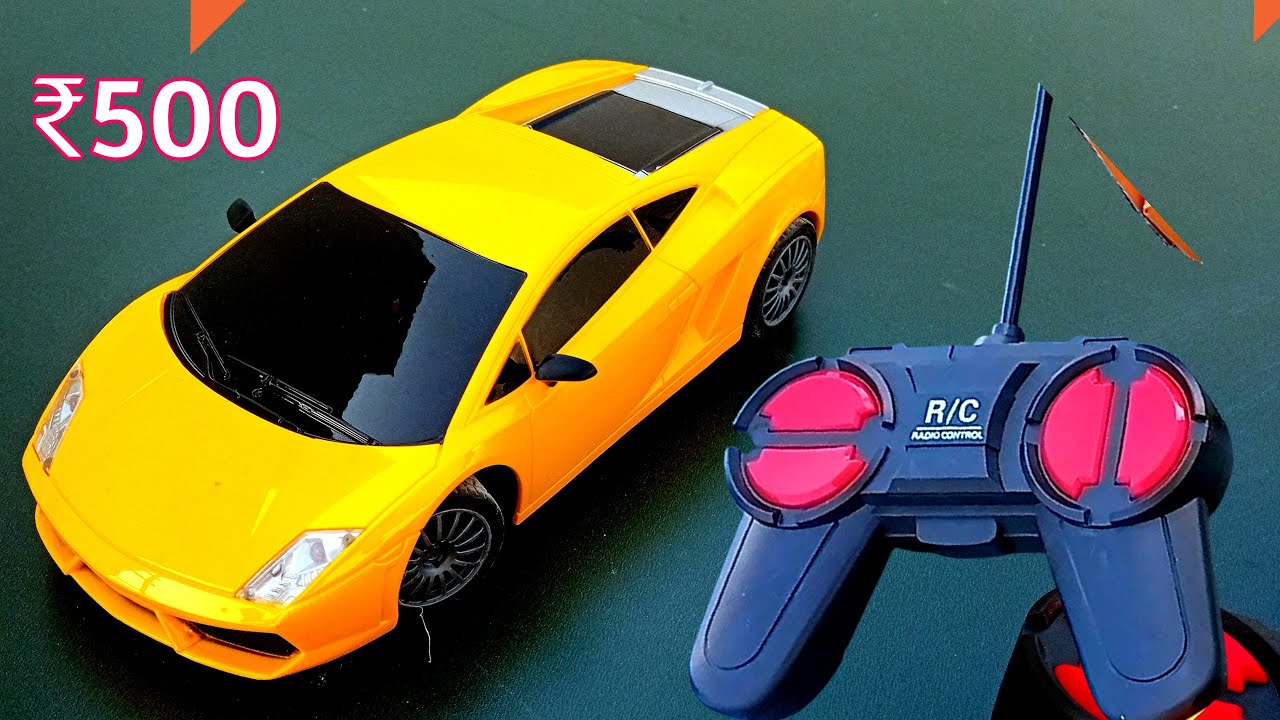सिर्फ 500 रूपए में ऐसी कार आज तक नहीं देखी होगी || best rc car unboxing in hindi || rc  lamborgini