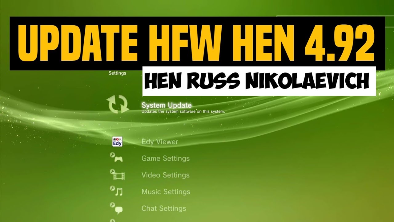 UPDATE HFW 4.92.2 HEN RUSS Nikolaevich