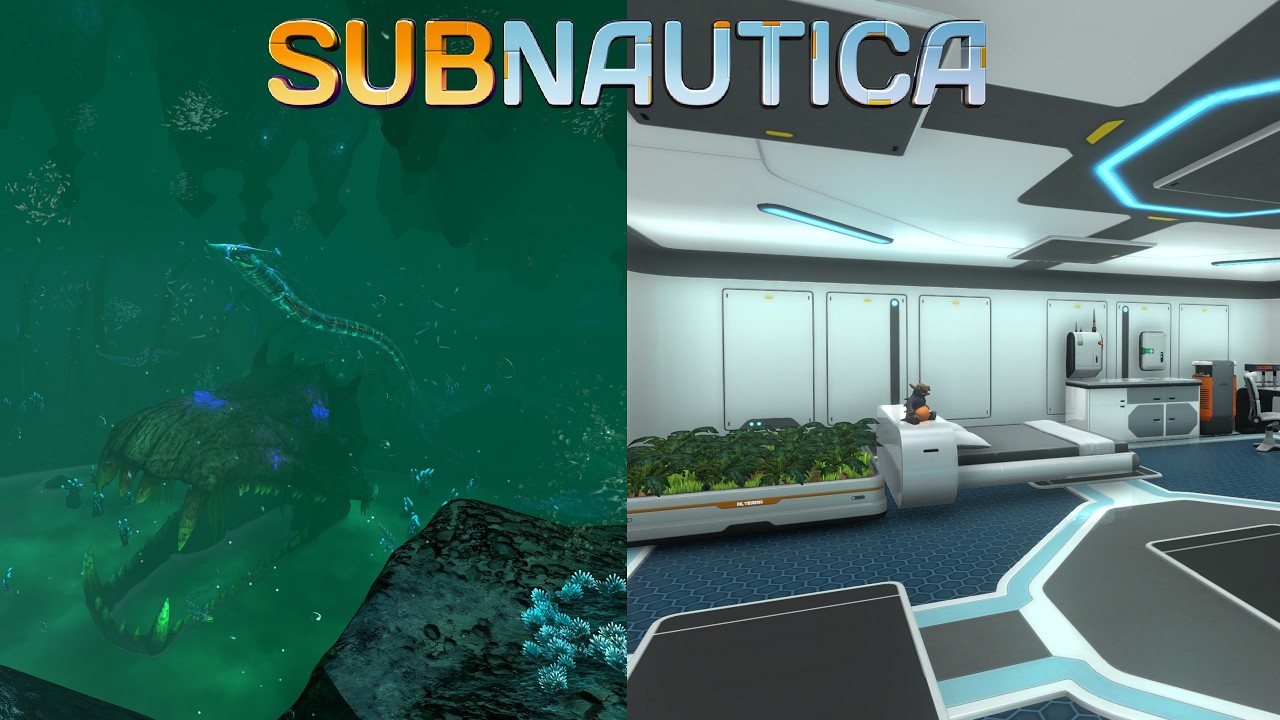 ИНОПЛАНЕТНЫЙ КОМПЛЕКС И ОГРОМНЫЕ СКЕЛЕТЫ ОГРОМНЫХ ХИЩНИКОВ ▶ SUBNAUTICA #14
