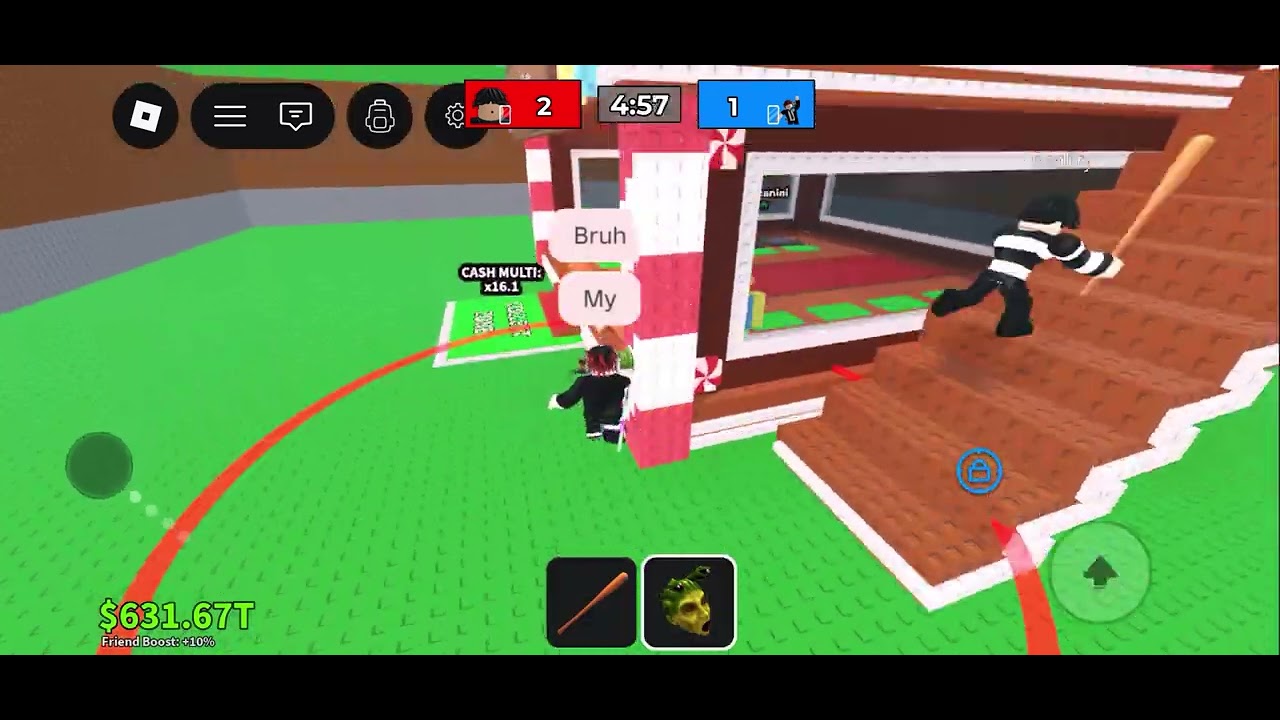 Doing duel with friend #stealabrainrot #roblox 