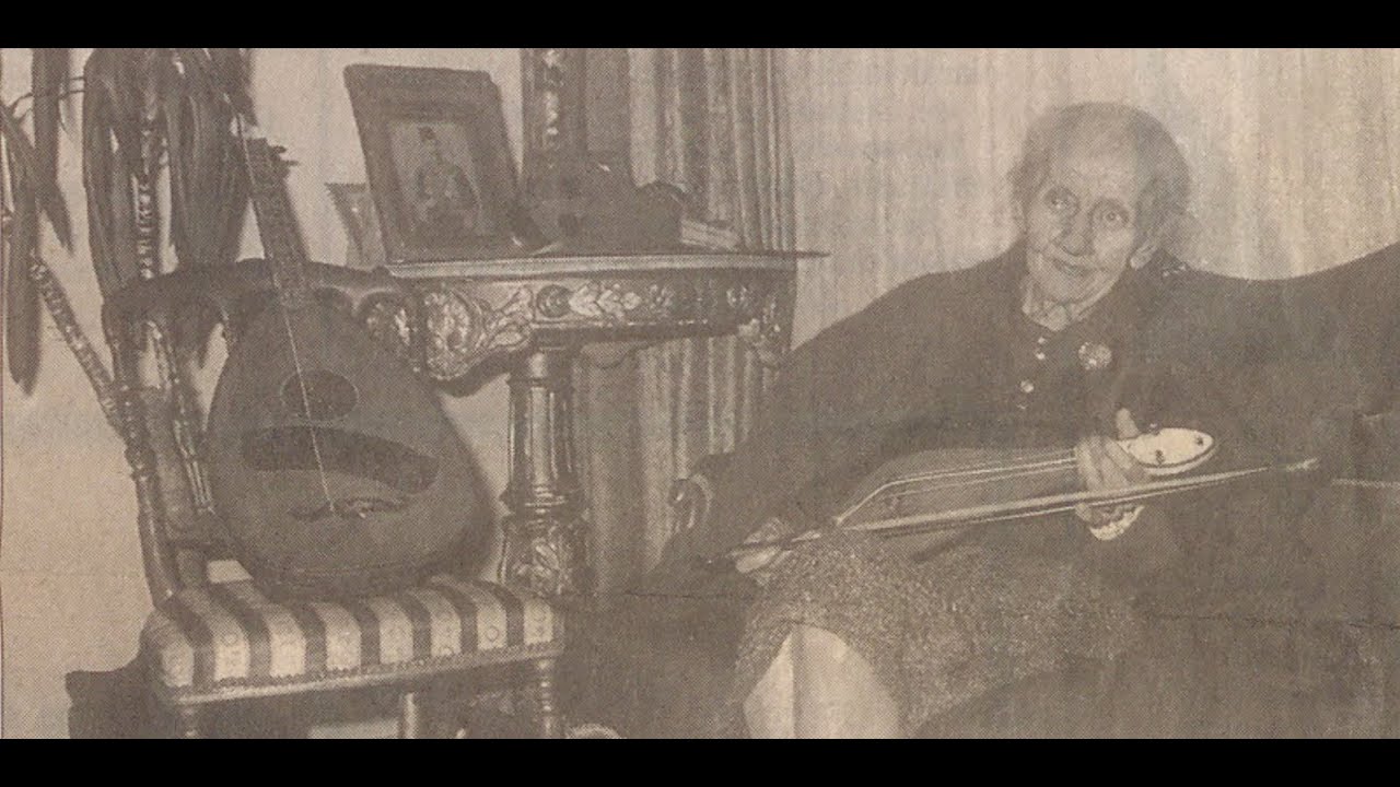 Tanburî Cemil Bey’in öğrencisi Fahire Fersan’ın, 92 yaşındayken son icrası
