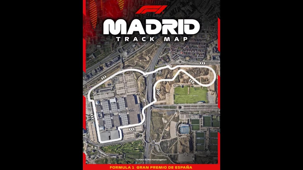 ONBOARD MADRID: Volta R&aacute;pida na NOVA Pista da F1 2026 (Layout Oficial)