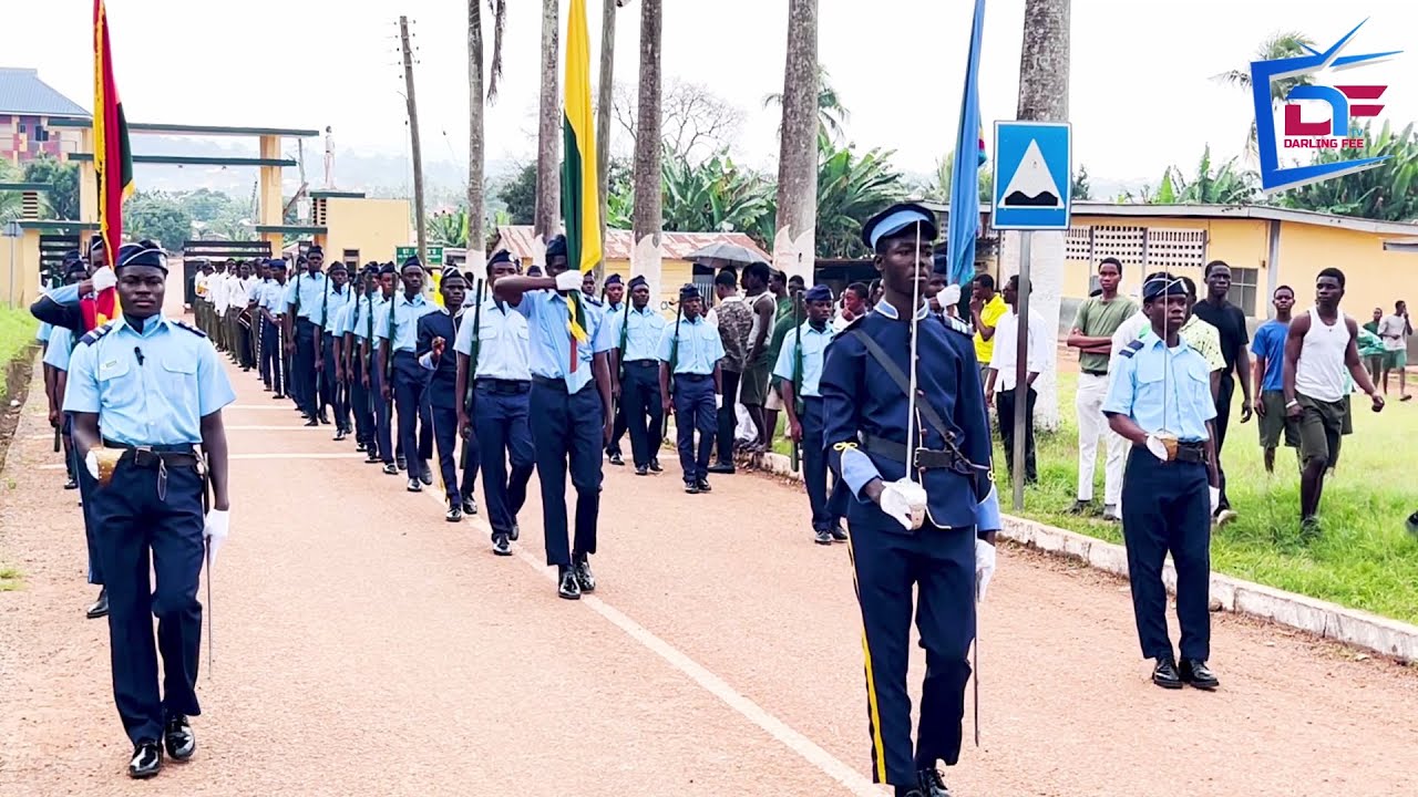 ST. PETER'S SHS: INCREDIBLE DISPLAY OF PERSCO'S  MASTERPIECE CADET PARADE  PART 1