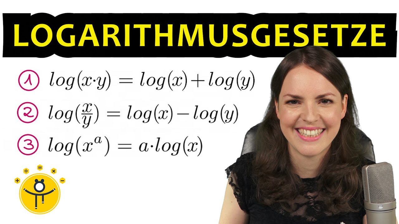 ALLE Logarithmusgesetze Beispiele – Logarithmus vereinfachen Regeln, Erklärung