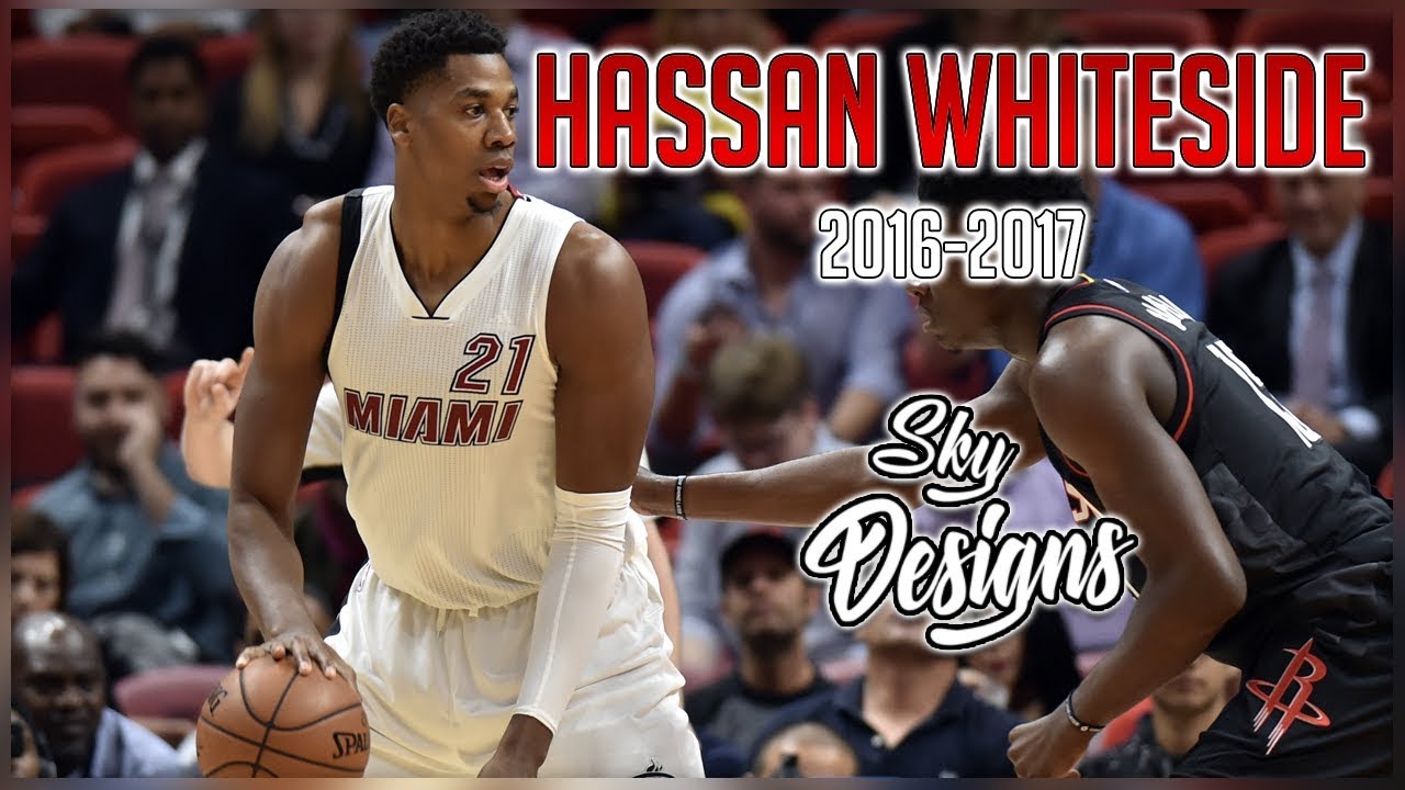 Hassan Whiteside Official 2016-2017 Season Highlights // 17.0 PPG, 14.1 RPG, 2.1 BPG