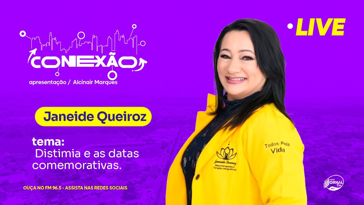 🔴Janeide Queiroz | Conex&atilde;o Sa&uacute;de ao vivo na Jornal FM 96,5