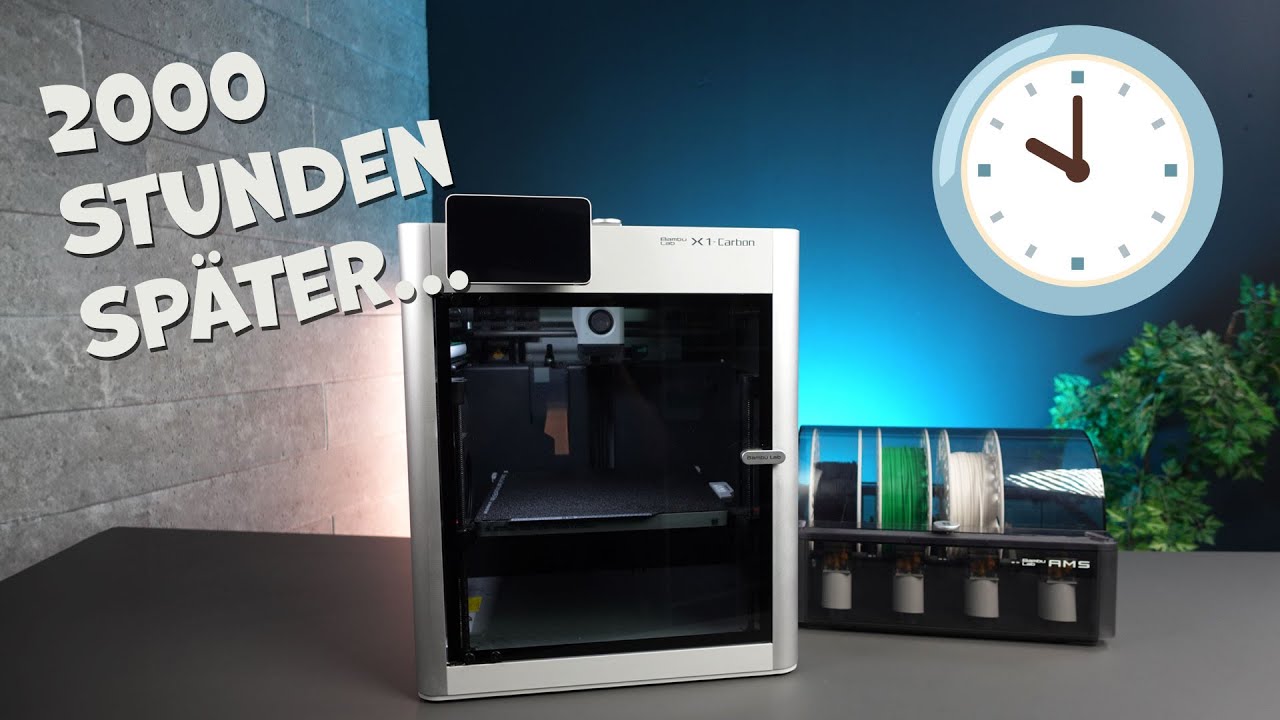 2000 Druckstunden später: Hält der Bambu Lab X1C, was er verspricht?