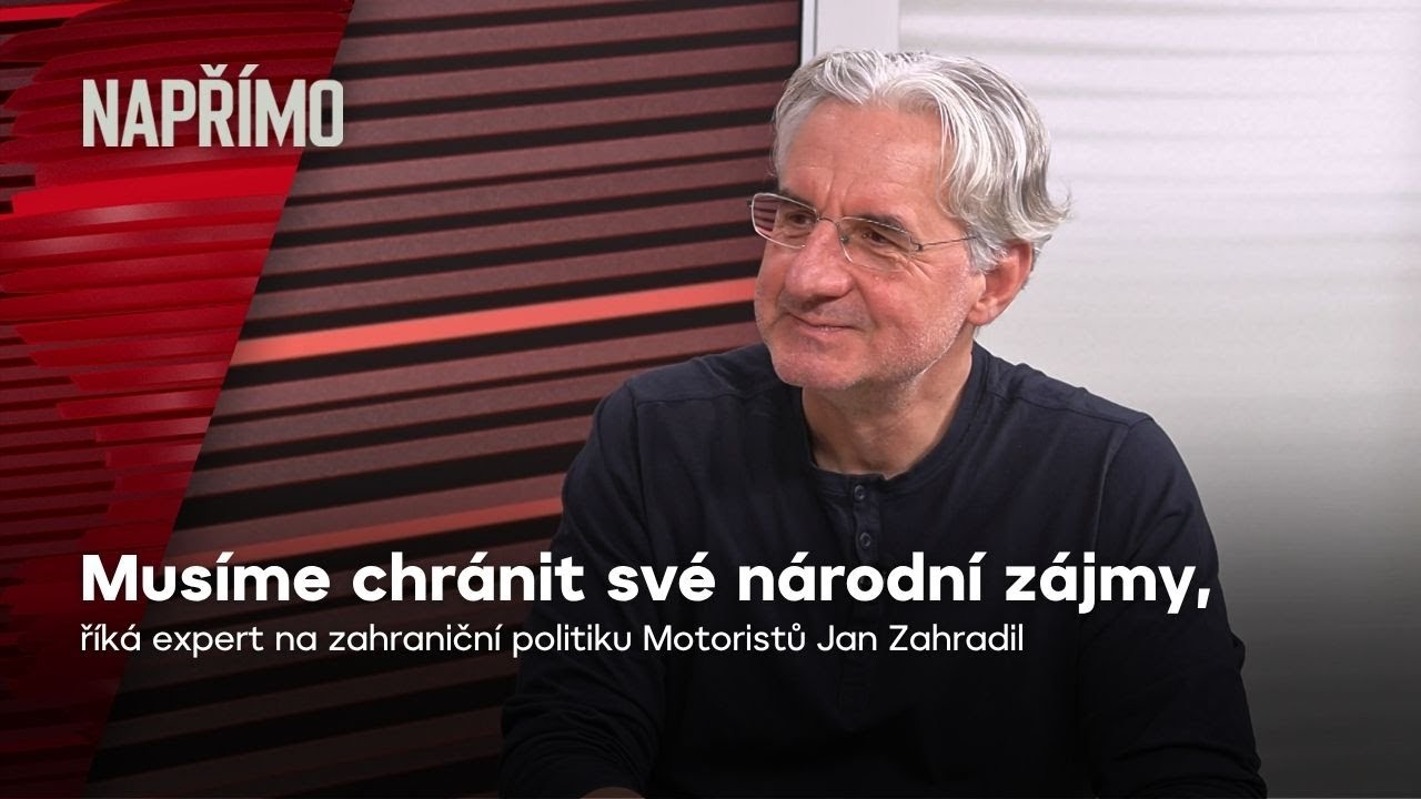 Zahradil: Musíme chránit své národní zájmy a v Unii říkat ne! | Kuloáry Napřímo