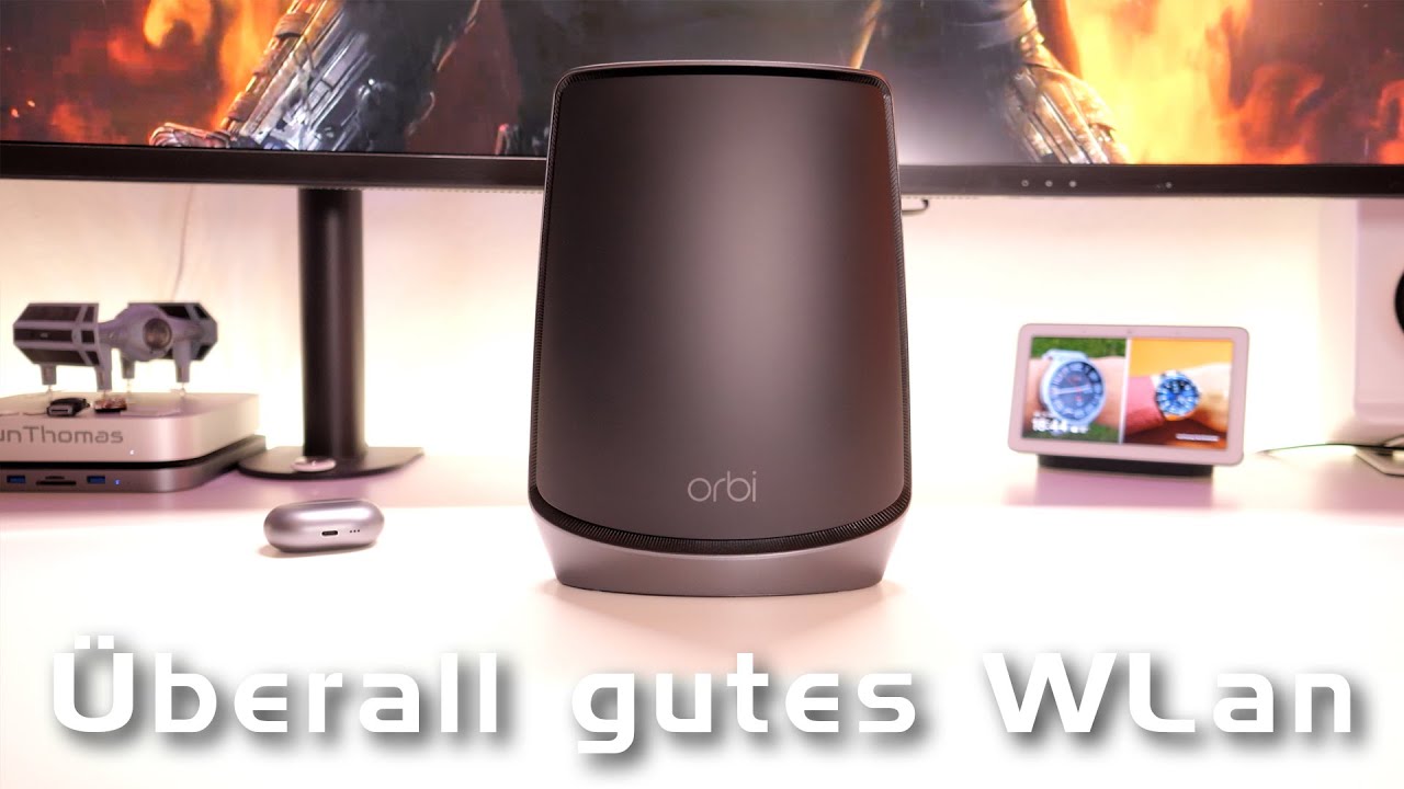 Schnelles und sicheres WLan im ganzen Haus? Netgear Orbi RBK860 Tri Band WiFi 6 Mesh System