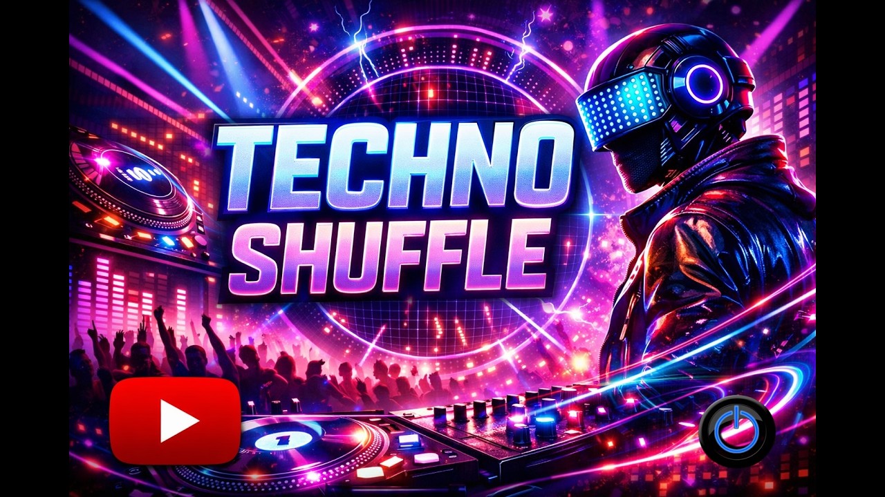 Techno Shuffle | Addictive Shuffle Dance Beat (Driving Techno Instrumental)