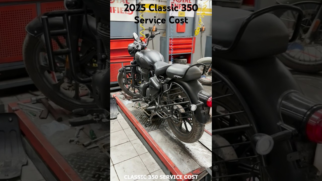 2025 Royal Enfield Classic 350 First Service Cost