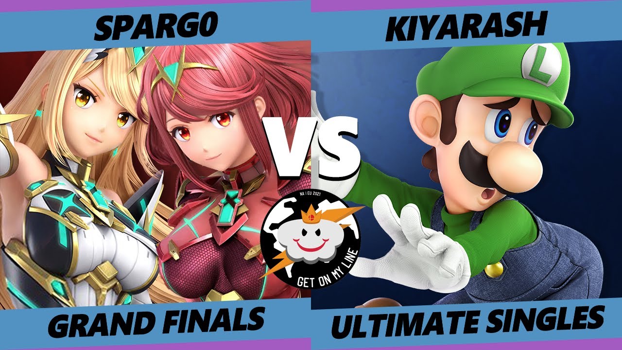 GOML Online 2021 GRAND FINALS - Kiyarash (Luigi) Vs. Spargo (Pyra Mythra) SSBU Ultimate Tournament