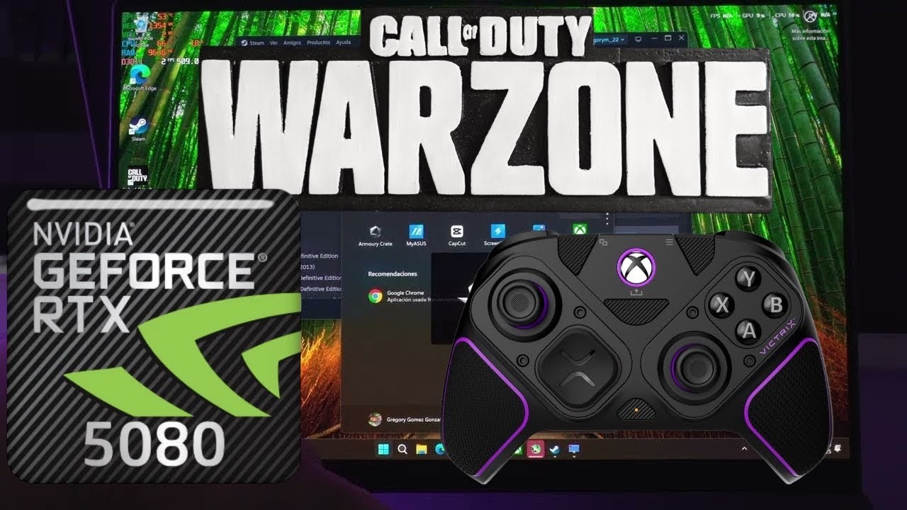ASUS - ROG Zephyrus G16 16 5080 NO  ES LO QUE DICEN | WARZONE | 1200P 1600P DR 588.88