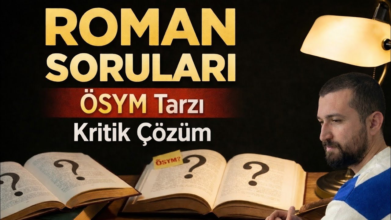 ÖSYM Roman Soruları Nasıl Soruyor? Gerçek Sınav Analizi 