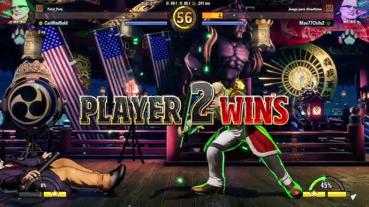 Carlos Redfield vs Mae77Chile FATAL FURY City of the Wolves 10