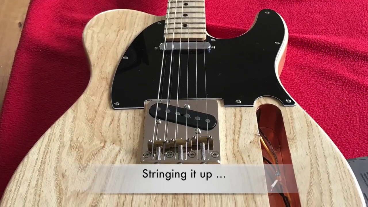 Building a Warmoth Telecaster