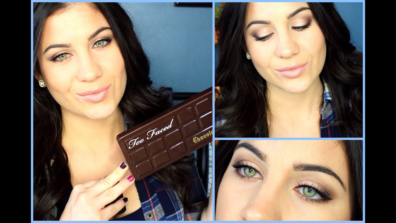 Too Faced Chocolate Bar Palette Tutorial!