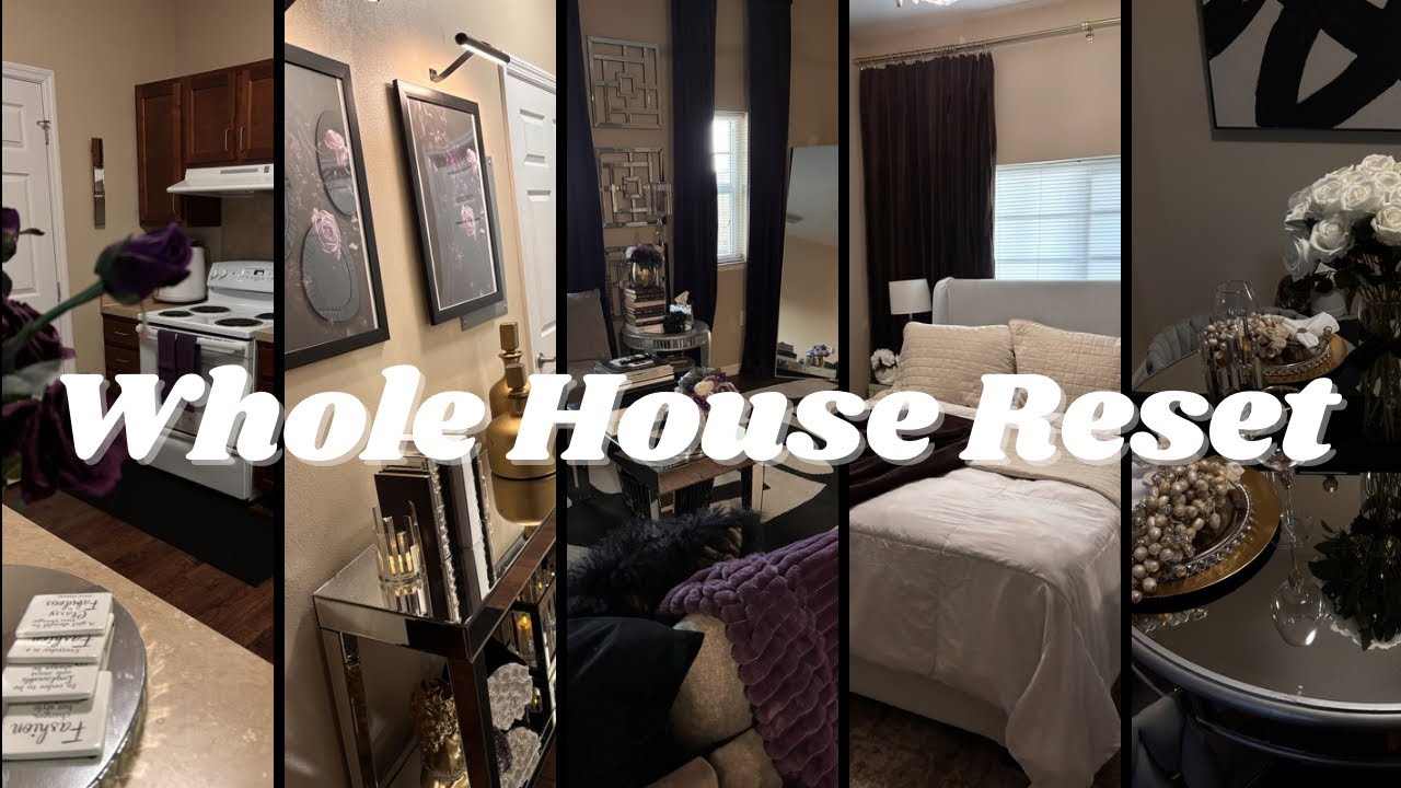How To Keep A Clean Home | Realistic Whole House Reset | Cleaning, Tidying & Decorating Motivation