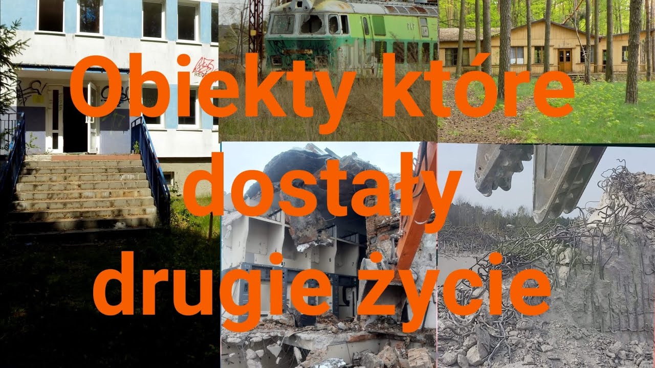 Obiekty kt&oacute;re dostały drugie życie i te kt&oacute;re zostały zlikwidowane #opuszczone #urbexworld #dc