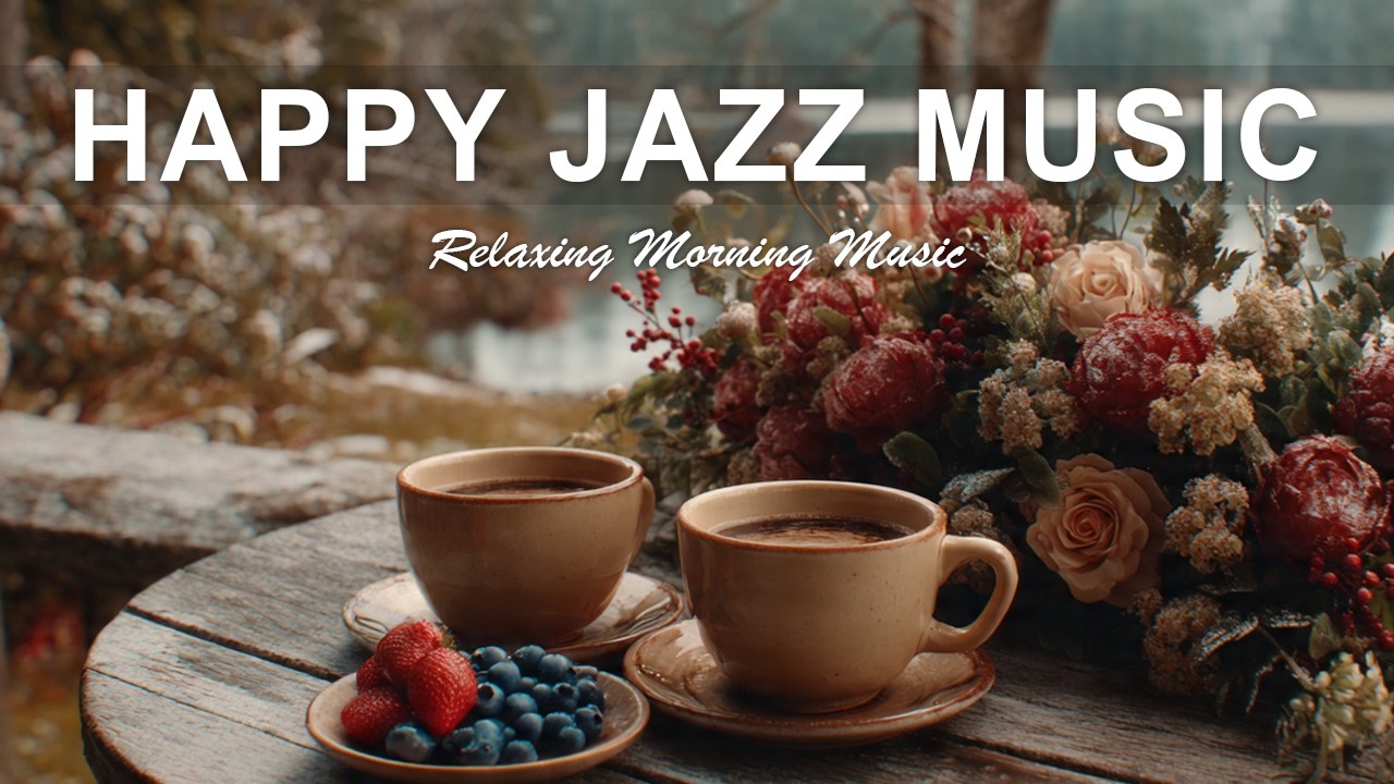 Happy Jazz Music  – Smooth Piano Jazz & Gentle Bossa Nova for Relax, Work & Study ☕🎹