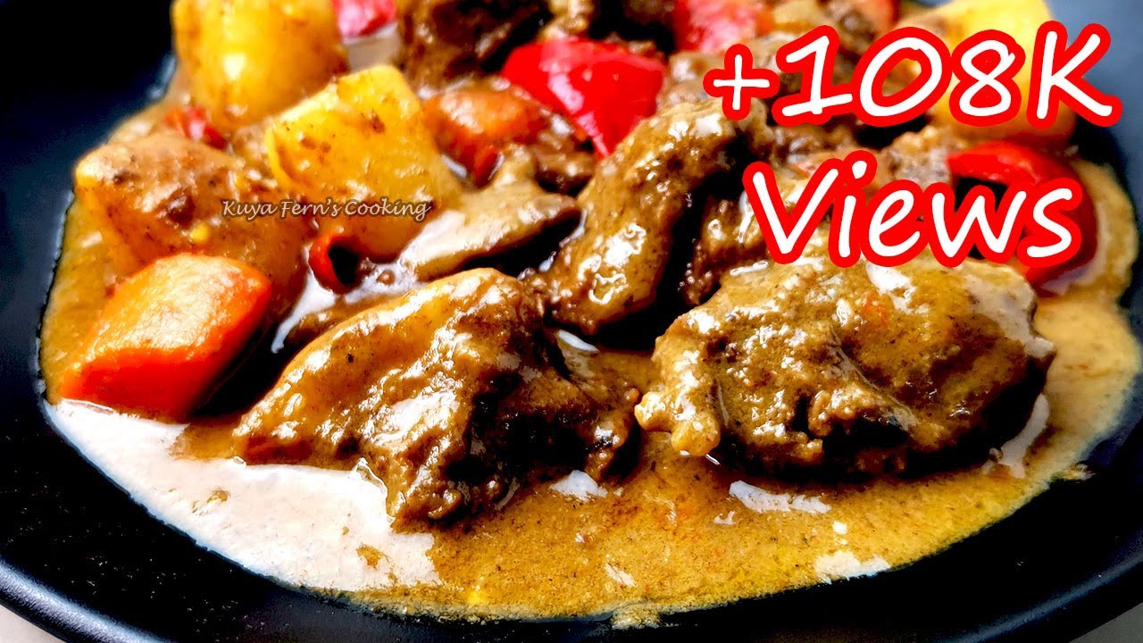 GOOD BYE DIET NA LANG TALAGA PAG GANITO KA-SARAP ANG GINAWA MONG PAGKAKALUTO SA BEEF CURRY!!!